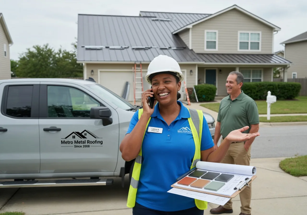 Storm Damage Metal Roof Repair in South Whitley, IN